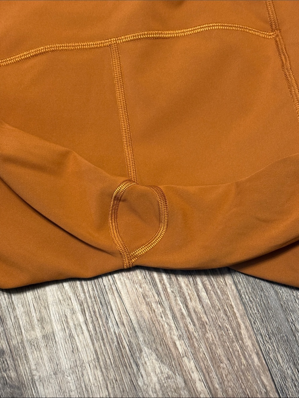 Lululemon InStill High-Rise Tights Leggings Size 4 Autumn Orange - Picture 3 of 5